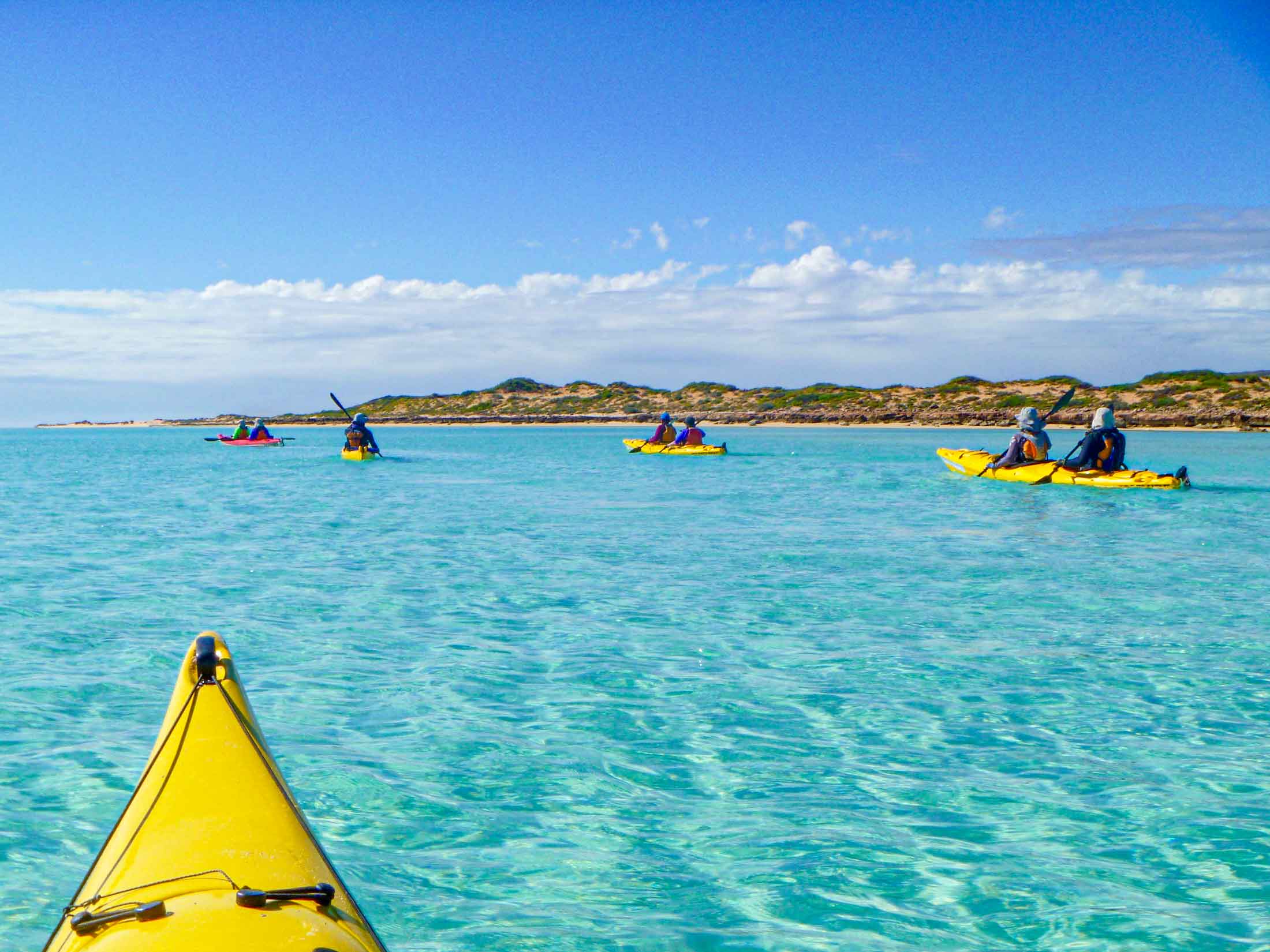 Overnight Tours Ningaloo Reef, sea kayaking, snorkelling and camping multi day tours Exmouth